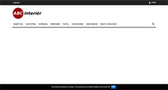 Desktop Screenshot of abcinterier.sk